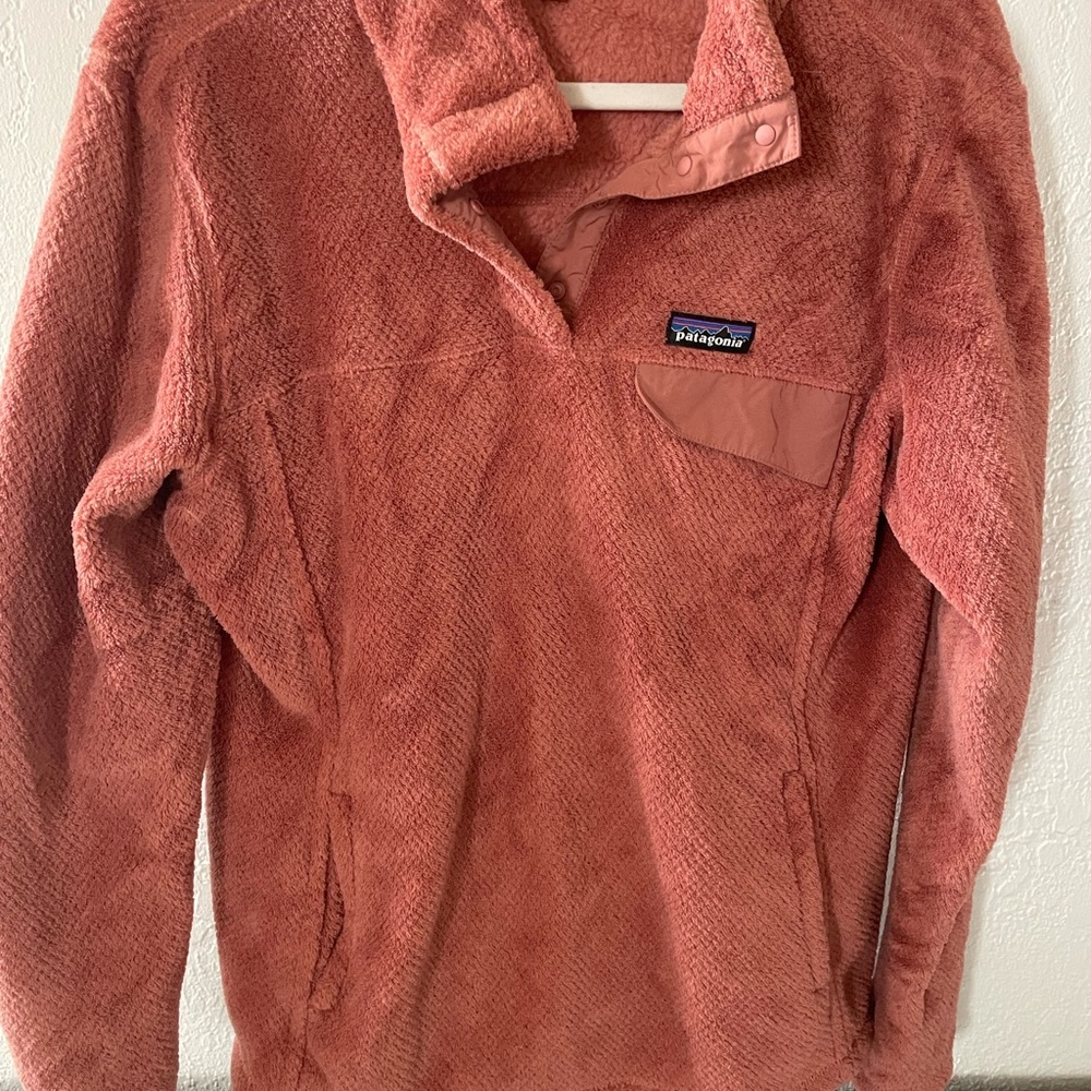 Patagonia Pink XL Fleece Pullover